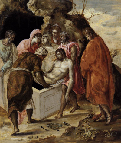 The Entombment of Christ El Greco